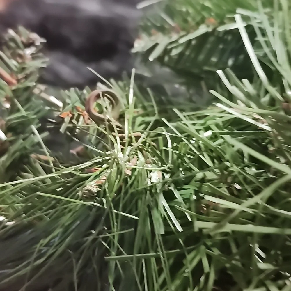 Festive Green Pinecone Holiday Garland. 1 SWAG 1 ROUNDED DECORATIVE.